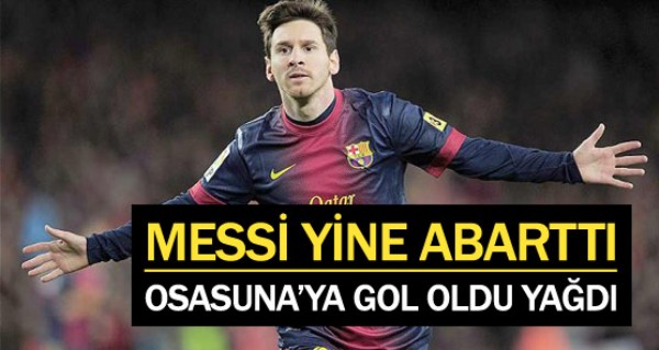 Messi yok artk dedirtti!